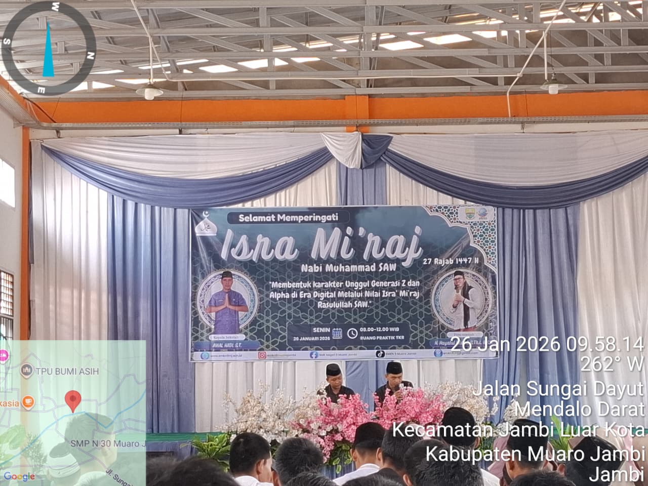 Pelaksaan Kegiatan isra' Miraj